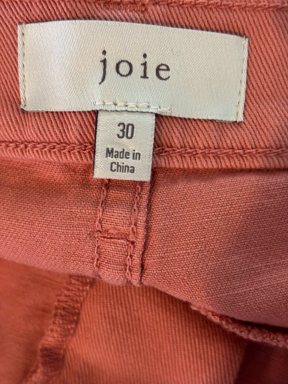 Joie "Shally" Guava Straight Leg Jeans — NWT — Size 30/10 - Picture 5 of 7